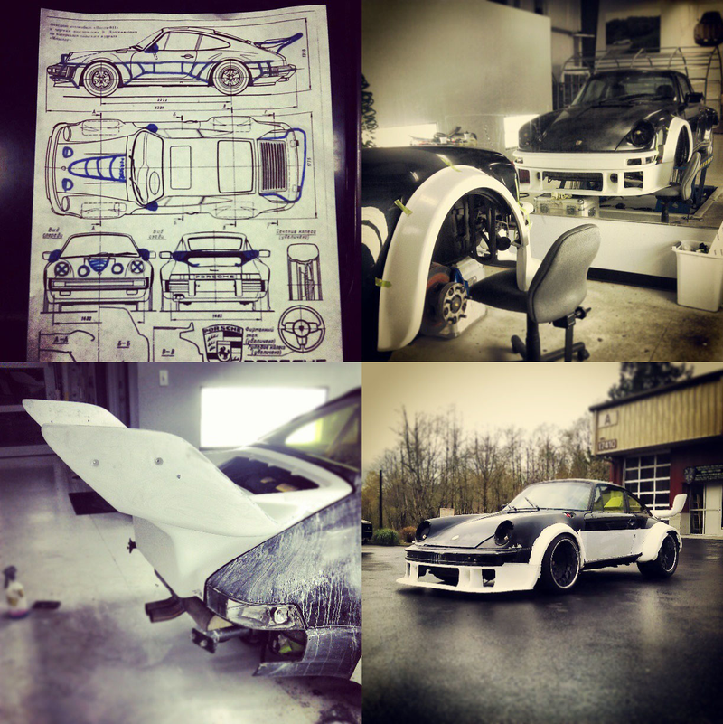 Illustration for article titled This Bonkers 911 Was Inspired By A 1980 Plymouth Arrow Pickup Truck